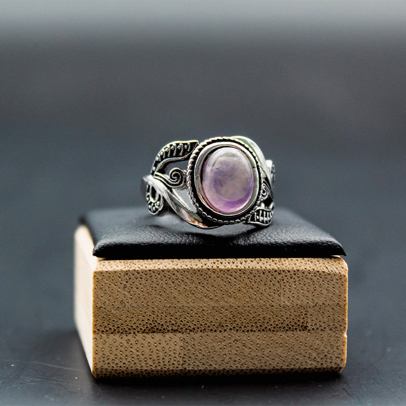 Bague argent - AMETHYSTE