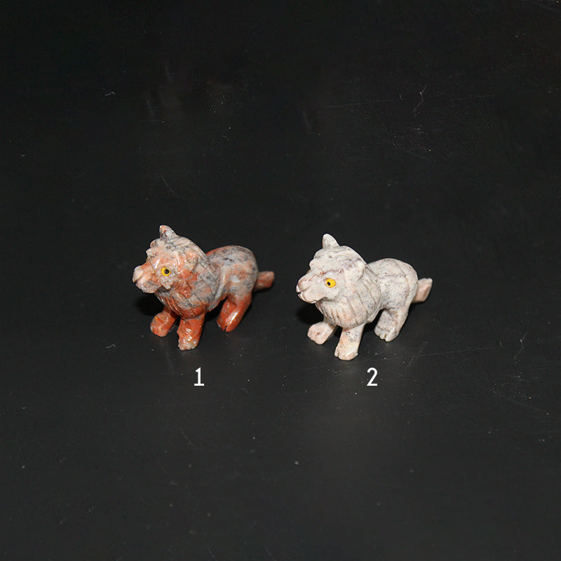 Animaux stéatite - LION
