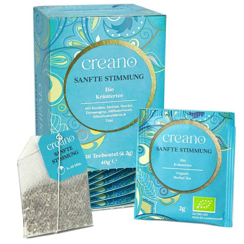 Sachet de thé bio pour une humeur douce