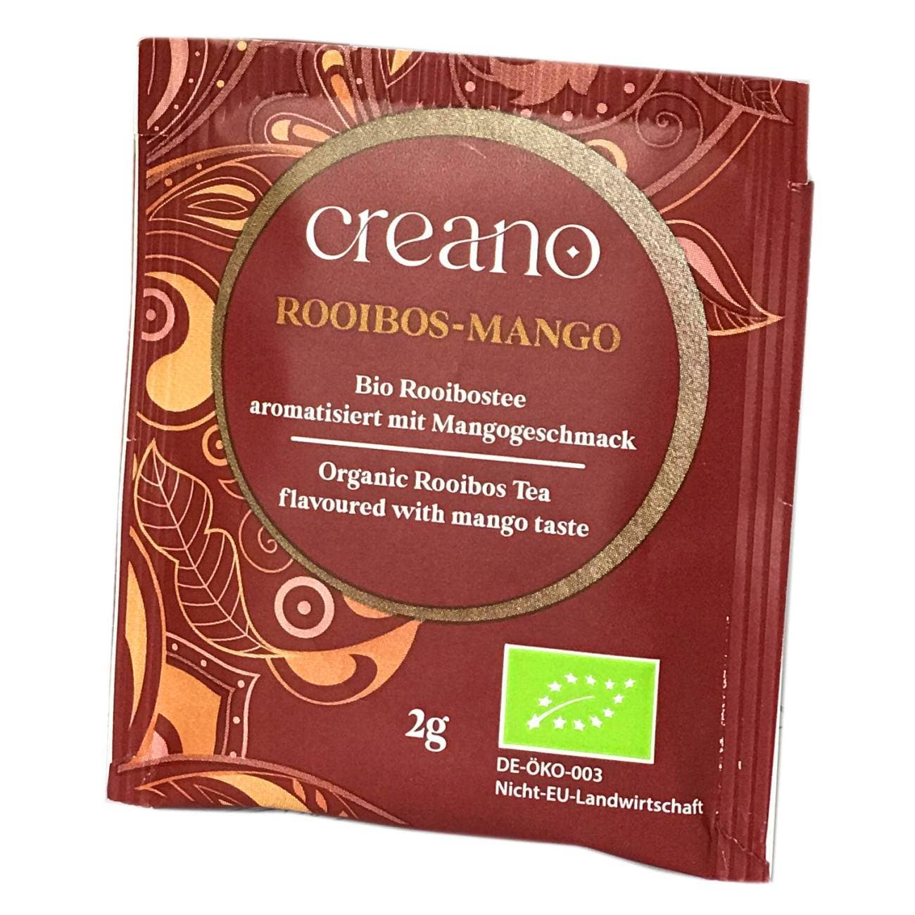 Sachet de thé rooibos mangue bio