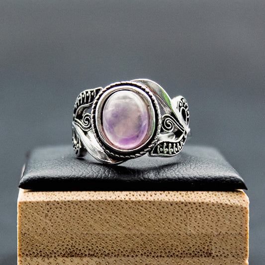 Bague argent - AMETHYSTE