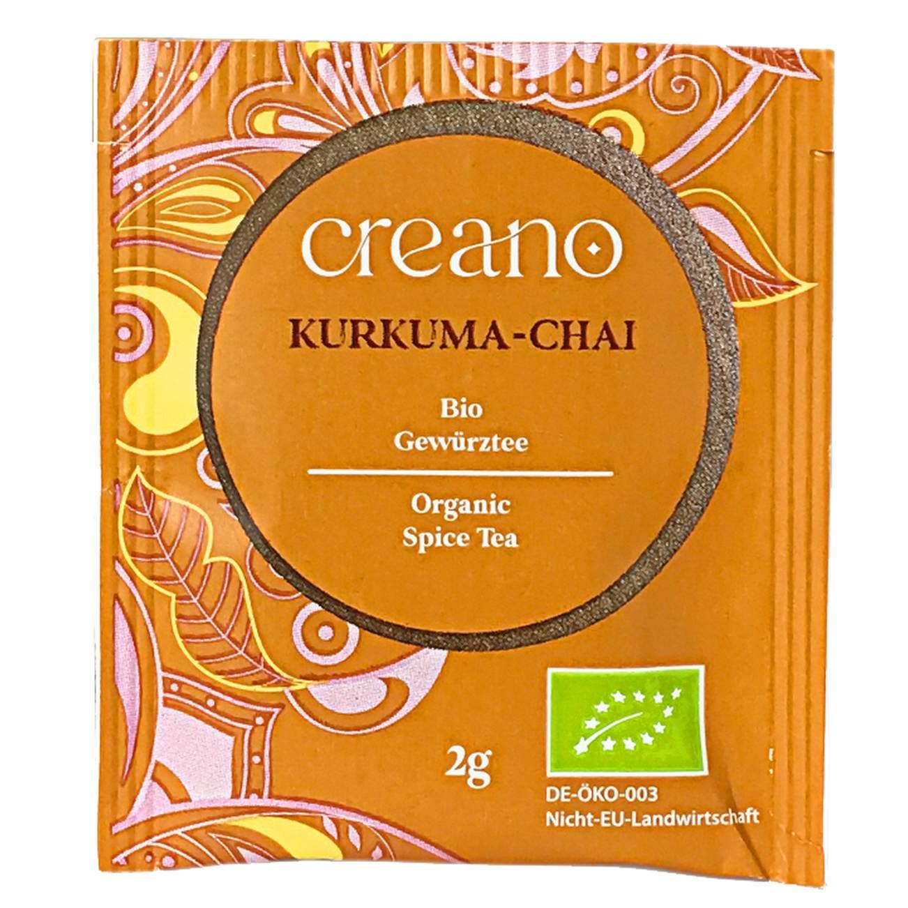 Sachet de thé biologique Turmeric Chai