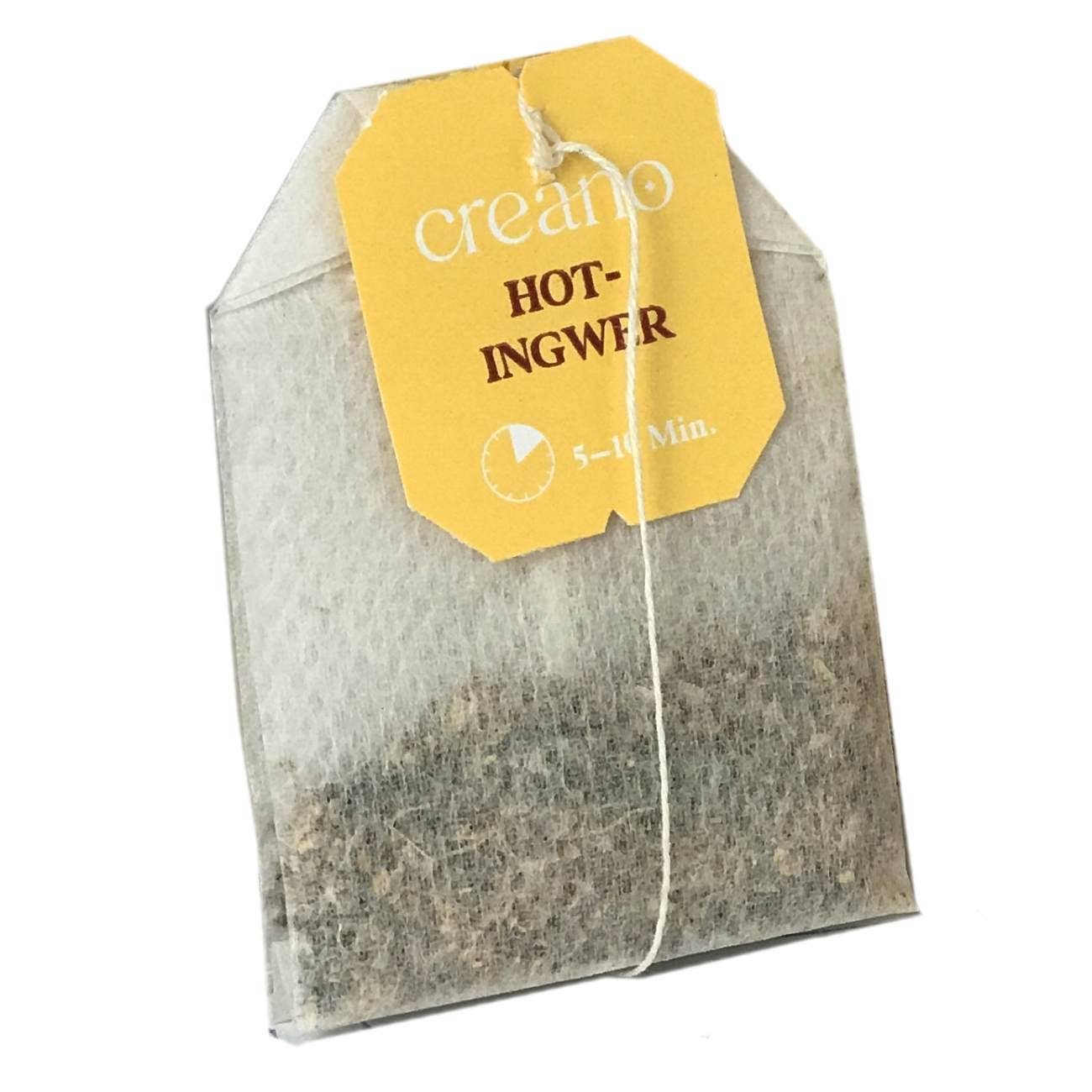 Sachets de thé bio gingembre épicé chaud