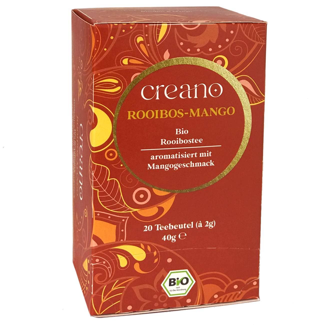 Sachet de thé rooibos mangue bio