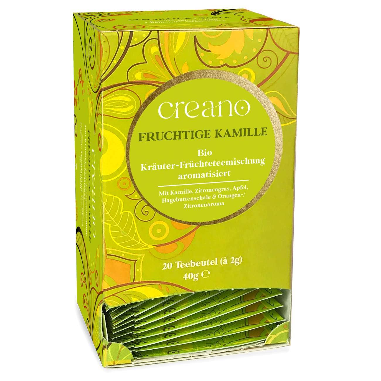 Sachet de thé bio à la camomille fruitée