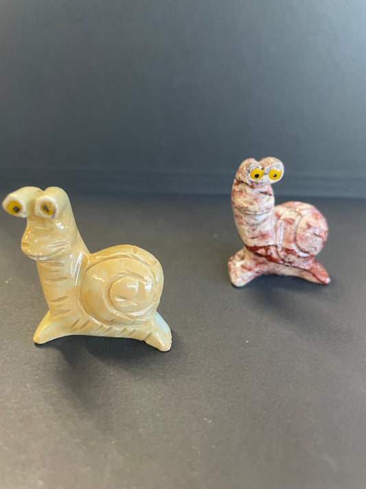 Animaux stéatite ESCARGOT