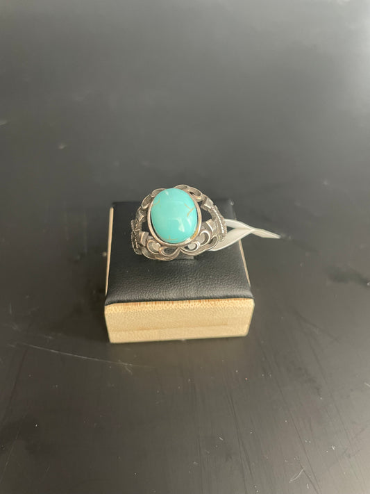 BAGUE ARGENT 925 - TURQUOISE