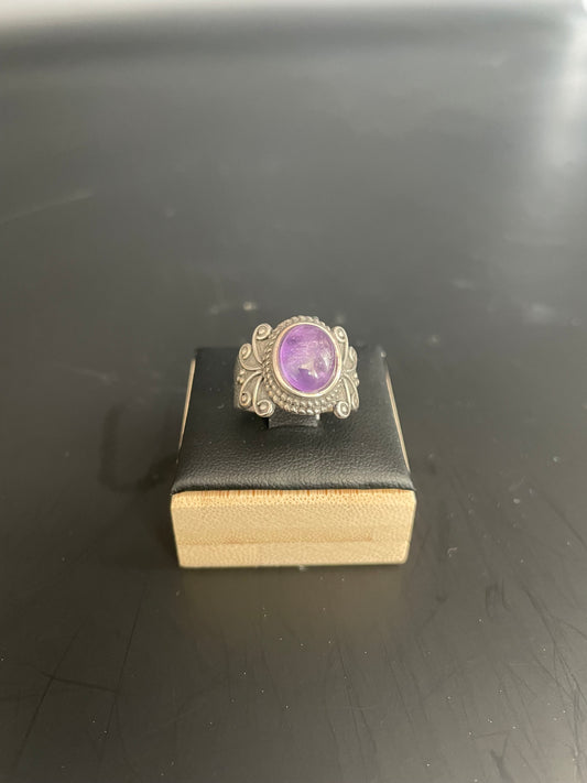 ARGENT 925 AMETHYSTE/ RHODONITE