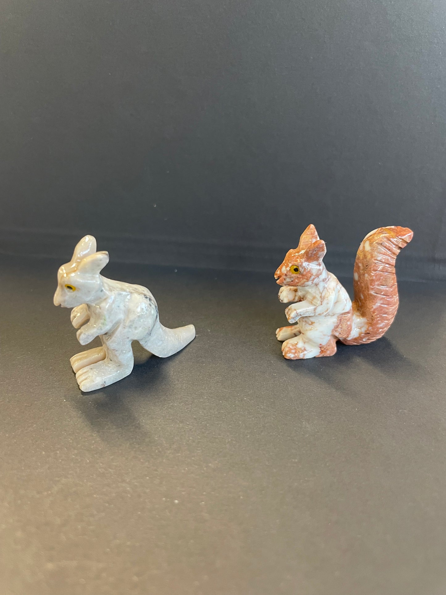Animaux stéatite KANGOUROU