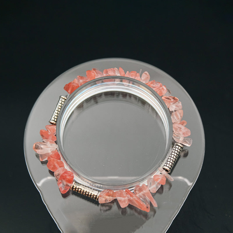 Bracelet - ECLAT DE QUARTZ  FRAISE