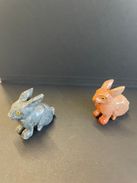 Animaux stéatite LAPIN