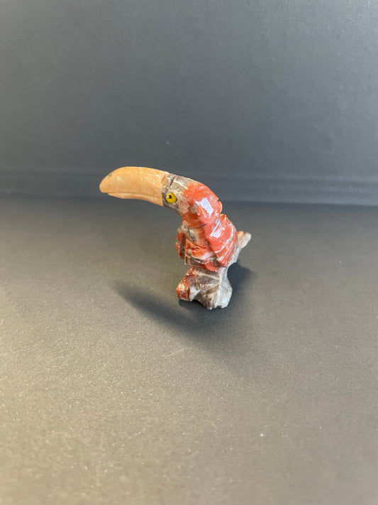 Animaux stéatite TOUCAN