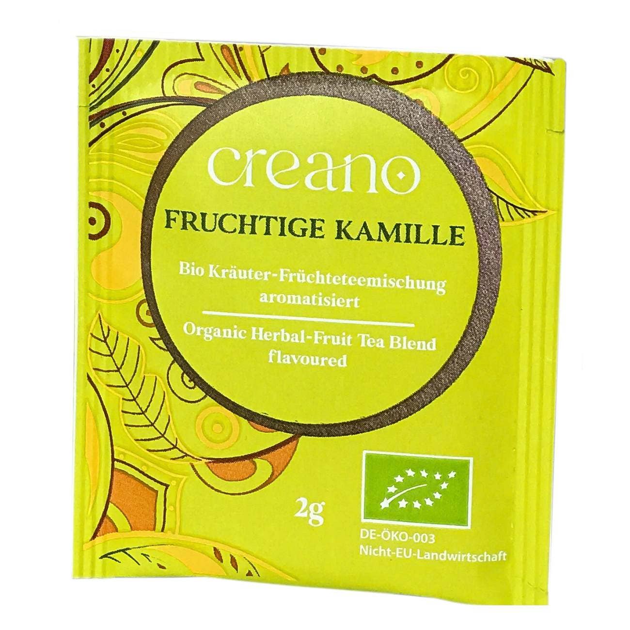 Sachet de thé bio à la camomille fruitée