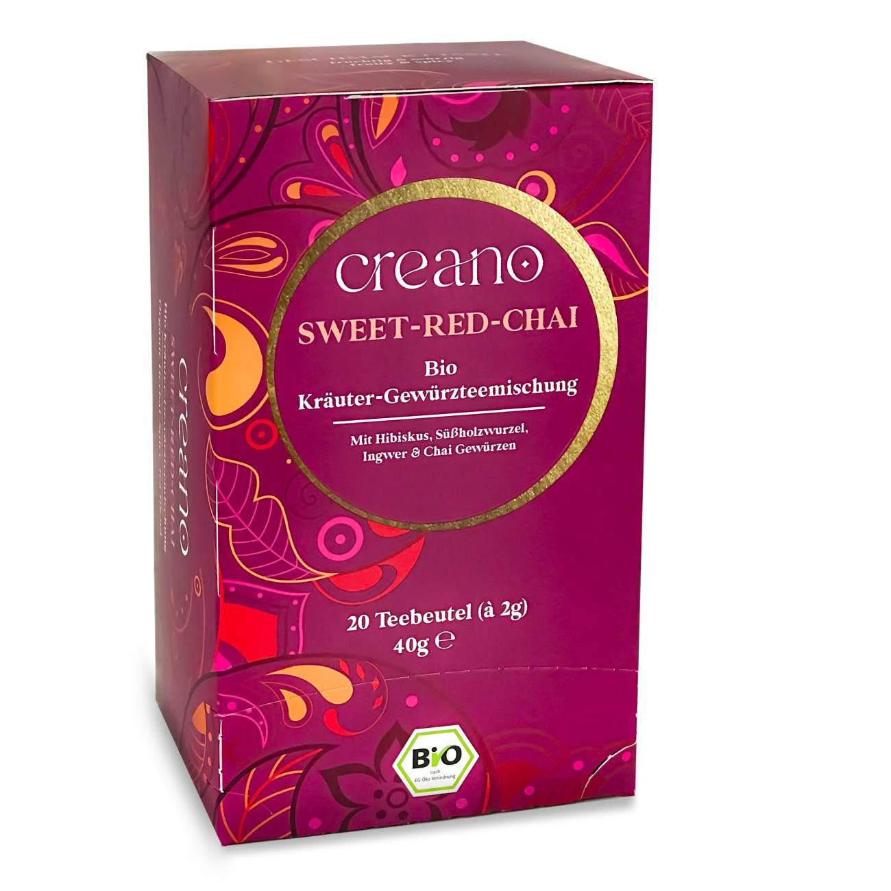 Sachet de thé bio Sweet Red Chai*