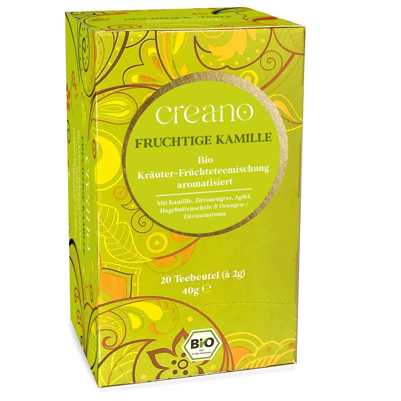 Sachet de thé bio à la camomille fruitée