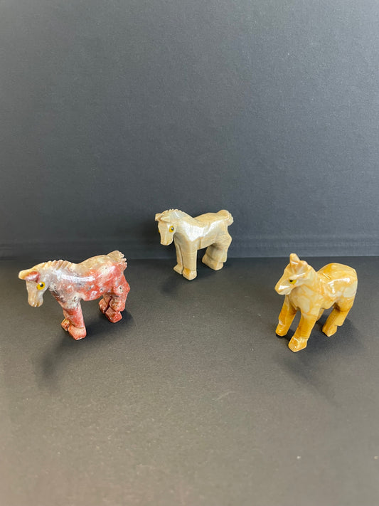 Animaux stéatite -  CHEVAL