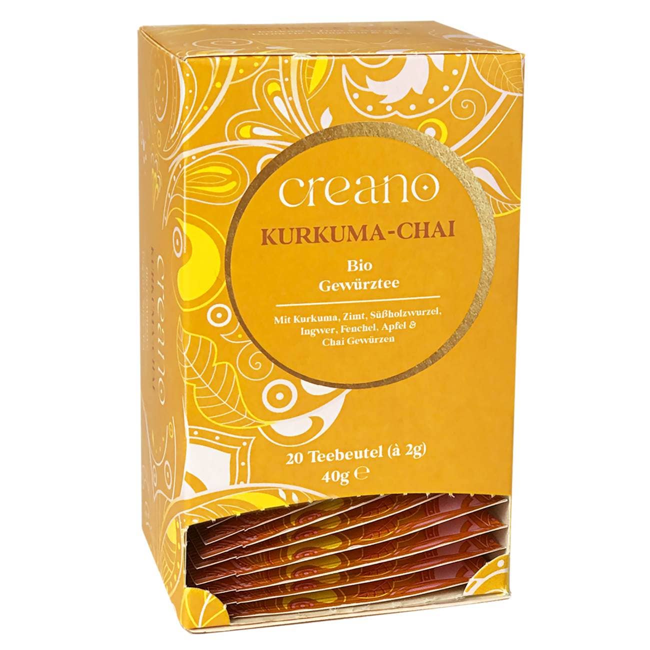 Sachet de thé biologique Turmeric Chai