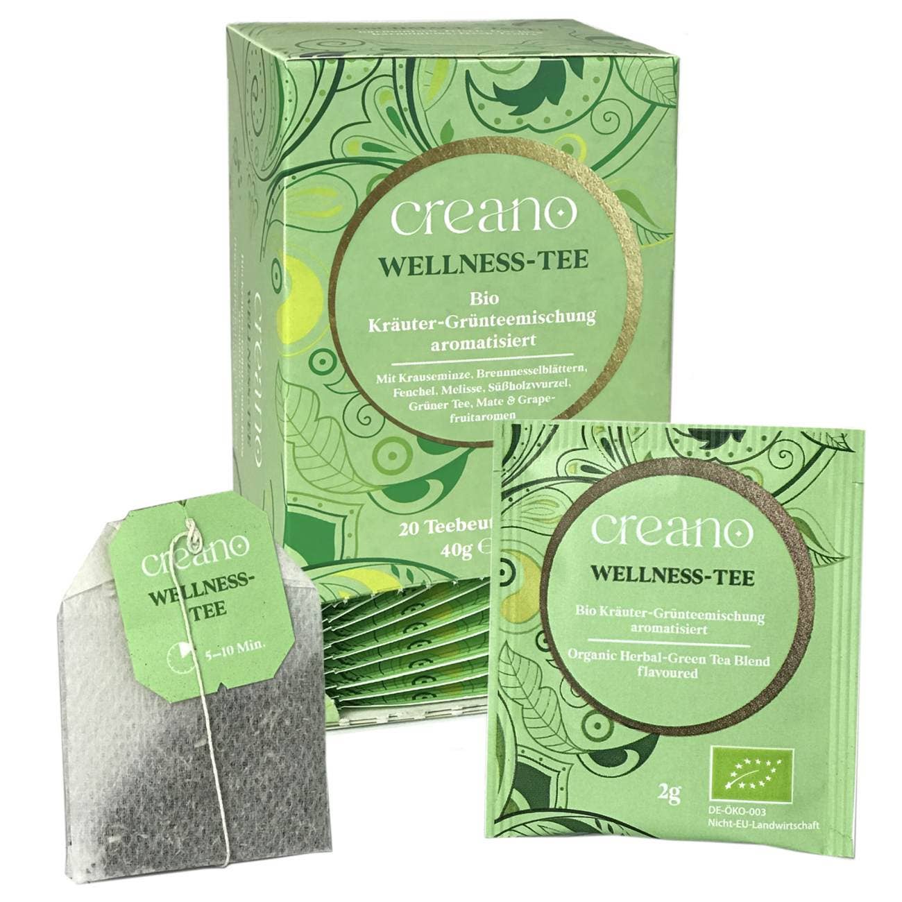 Sachet de thé bio Wellness Tea