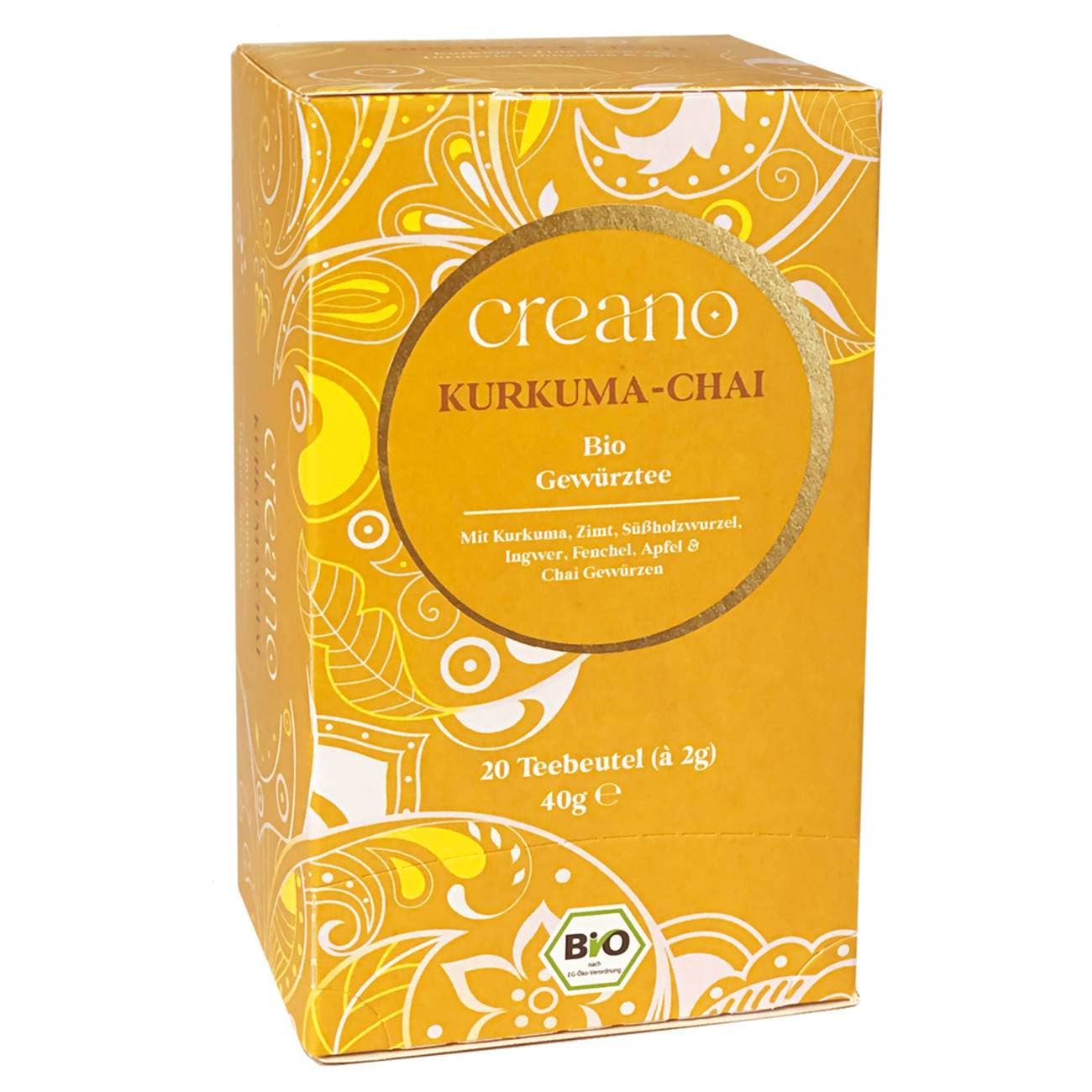 Sachet de thé biologique Turmeric Chai